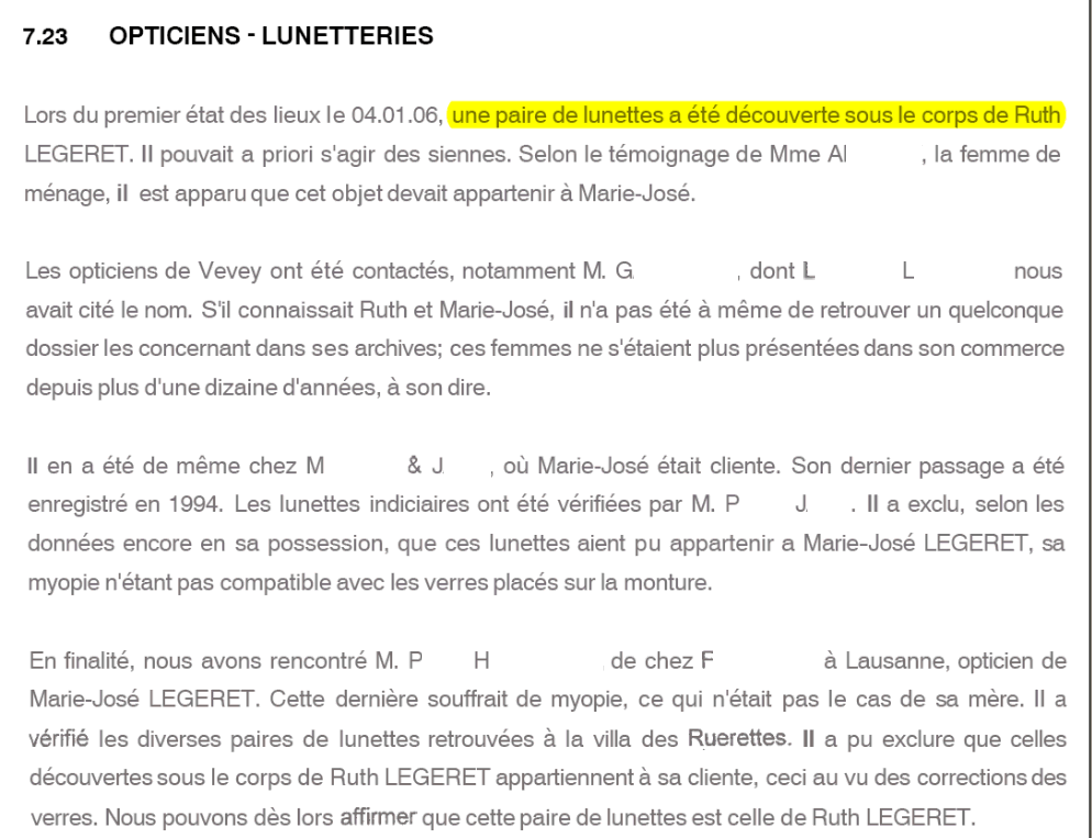 Lunettes- pièce 291 du 14 septembre 2006, page 22